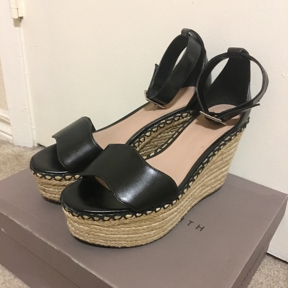 Charles & Keith Wedge Strap Sandals